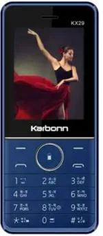 Karbonn KX 29 Dual Sim Blue Grey, Feature Phone