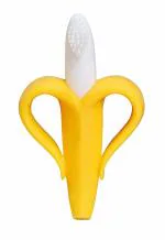 Enorme Silicone Banana Shaped Teething Toothbrush Teether for Babies
