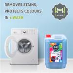 Washing machine liquid detergent top load and front load (blue 5 ltr)