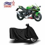 STARHONEY Waterproof Two Wheeler Cover for Kawasaki (Ninja 650, Black)