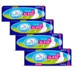 Seabird 280mm XL Ultra Thin Super Soft With Cottony Touch Extra Comfort & Rash Free Sanitary Napkin Pads With Quick Absorption and Anti Leak Flow Gel Technology Everyday Protection against Wetness| 28pads