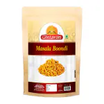Ghotaram Rajawadi Boondi Masala Boondi Raita Boondi Charkhi Boondi Tikhi Nukti Spicy Masala Bundi | Healthy and Hygenic | No Artificial Colours | No Preservatives Vegetarians Snack-250*1Pack