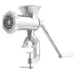 THW Aluminium Alloy Hand Operate Manual Meat Grinder Mincer ( 12 Number Large Size )