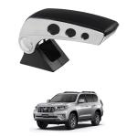 Oshotto Dual Tone Car Armrest Console Black & Chrome Compatible with Toyota Land Cruiser Prado