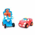 Smartcraft 2 in 1 Transformer Robot Car Toys for Kids Racing Car for Kids (Pack 1)