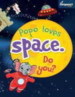 Popo loves space. Do you? - Patty's Little Handbook, Learning and Fun Activity Book For kids, English Learning Book about Space, Moons, Sun, Stars, Aliens & Galaxy, Offshoot Books
