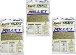 Kwik Snack Combo Pack of 3 - Little Millets Unpolished Pouch ( 400 GM Each) 3 x 400 GM = 1200 GM