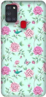 SIYAPA Samsung Galaxy A21s Multicolor Plastic Dustproof and Scratch Resistant Mobile Back Cover (EmA21S-BY287)