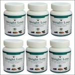 Dee India Herbals Weight Loss Capsules ( 60 Capsules) Per Jar Pack of 6