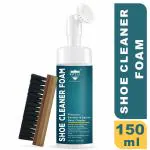ROYAL CARE PROFESSIONAL Shoe Cleaner Foam Spray SILICON FOAM 150 ML + BRUSH Cleaning Foam | Works on Leather, Whites, Nubuck, Golf Shoes, Basketball Shoes, Boots, Sandals