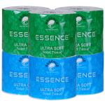 Essence Ultra Soft Toilet Tissue Bathroom Roll Toilet Paper Roll (2 Ply, 450 Sheets)