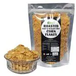 D4Diet Roasted Salt and Sugar Free Corn Flakes High Fibre, Low Calorie Snack/Healthy Namkeen/Roasted NamkeenPack of 2 (200 gm Each)