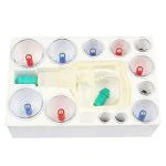 AHCS Kangzhu Chinese Traditional Bio magnetic Vacuum Cupping Therapy Set (Set of 12)