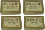 Khadi Herbal White Musk Soap, 125 Gm Each (Pack Of 4)
