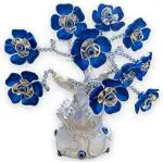 SoilMade Evil Eye Tree Bule Colour Size Approx 12 CM
