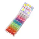 Samvardhan Plastic Fancy Pearl Pencil For Kids Set Of 4(Multicoloured) Moti Pencil (Multicoloured) Multicolor Wooden Pencils