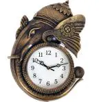 Shrijay Premium Quality Ganesh Ji Analog Wall Clock (38 X29 CM)