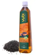 YUBI Cold Pressed Gingelly/Sesame Cooking Oil (Til Oil, Marachekku, Ghani, Natural) - 1 Litre
