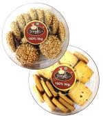 Singla Til Cookies Biscuits Fruits Cookies 300G (Combo Pack Of 2)