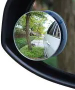 Carfrill Mirror 2 Inch Round Hd Glass Frameless Convex Rear View Blind Spot Mirror (Pack Of 1)