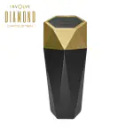 Involve Diamond Shape Car Dustbin/Trash Can- Stylish and Convenient Garbage Bin/Waste can for Your Vehicle | Portable Small cup holder car accessory dustbin for Car Home and Office (Gold)