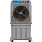 SUMMERCOOL Tiara 100L Air Cooler for Home | Desert cooler for home | Room coolers for home | Tower Air Cooler For Room | Powerful Blower & 3-Speed Control | i-Pure Technology & Low Power Consumption | 1 Year Warranty (Grey)
