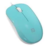 Portronics Toad 102 Wired Mouse with 3 Buttons, Clickable Scroll Wheel, High-Precision 1200 DPI Optical Sensor, 1.5m Long Cable, Ergonomic Ambidextrous Design for PC & Laptop(Green)