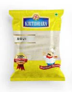 Kirtidhara Suji Uppma Rava |Wheat Sooji |Suji Rava |Semolina| Non Sticky Rava Suji 500g x 2