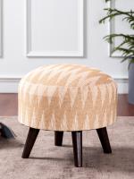 Nestroots Beige Peak Ottoman
