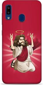 Siyapa Samsung Galaxy M10S Multicolor Plastic Back Cover