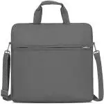 Falconstar Black 11.6 inch Tablet Messenger Sleeve Laptop Case Cover with Detachable Shoulder Strap Dust-proof Sling Side Hand Bag for Men Women