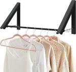 SHREE SANT ENTERPRISE Clothes Drying Rack Indoor/Outdoor Wall Mounted Folding Aluminum Folding Clothes Hanger Hanging on Bathroom,Bedroom Balcony and Laundry,Home Storage Organizer-1PC