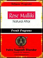 Indra Sugandh Bhandar Rose Malaki Strong Ittar With Gulab Fragrance Long Lasting Attar Rollon Box, 12 Ml