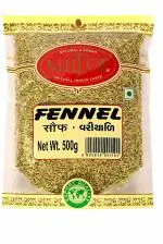 Miltop Natural Fennel Seeds (Variyali), 500g