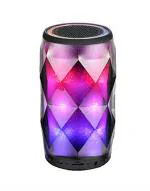 IVON Bluetooth Speakers Touch Control LED Lights 6 Light Modes