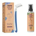 Sanfe Bikini Line Trimming Razor & After Shave n wax nourishing Oil