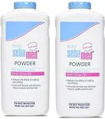 24 CARE HEALTH & HYGIENE Sebamed Baby Powder 200 GM |With Olive Oil and Allantoin| For delicate skin (SET OF 2) (2x200g)