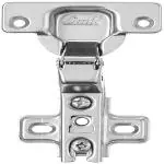 Link Cabinet Hinge| Normal Close| Half Overlay- 8 Crank| SS Finish (Pack of 2 Pcs)|1 yr Warranty