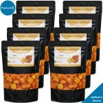 Goldenberries Dried without Sugar bundle pack | Low calories & Gluten-free, Rich in Vitamin K and High fibre Superfood - (50gx8)Zip Packs