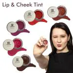 Royal Needs Lip and Cheek Tint| Eyeshadow Tint & Blush for Instant Glam Matte Finish| No Makeup, Make Up Look Pink | 12gm.