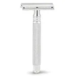 Hajamat Double Edge Safety Razor |Stainless Steel 304| Closed Comb| Chrome Finish