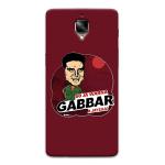 Mobiera Gabbar Quote Printed Back Cover Case For Oneplus 3T