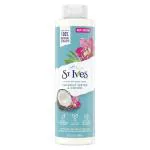 St. Ives Unilever Hydrating Body Wash| Shower gel for women with Moisturizing extracts of Coconut Water & Orchid | 650ml