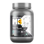 MuscleBlaze Biozyme Whey Protein Isolate Powder (Informed Choice UK, Labdoor USA Certified) with EAF (Rich Milk Chocolate, 1 kg / 2.2 lb)