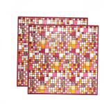 ARADENT PVC Water, Dust and Heatproof Bed Server/ Food Mat 36X36 Inches Without Joint(Pack of 2)