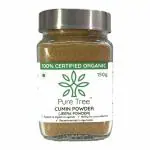 Pure Tree Certified Organic Cumin Powder 150 gm| Jeera Powder| Ground Zeera