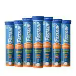 FAST&UP Reload O.R.S, Effervescent Electrolyte Tablets -Orange Flavour - 20 Tablets - Pack of 7