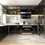 SOJITRA EXPORT Abstract Black Wallpaper (200 cm x 60 cm)