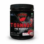 Red Horn Tornado Pre Workout Supplement Powder |30 servings, Kiwi Strawberry (210g)| Beta Alanine, Taurine, Citrulline & Organic Caffeine for Energy, Focus, Performance, Strength & Stamina