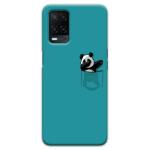 Mobiera Panda Dabbing Away Design Printed Back Cover Case For Oppo A54